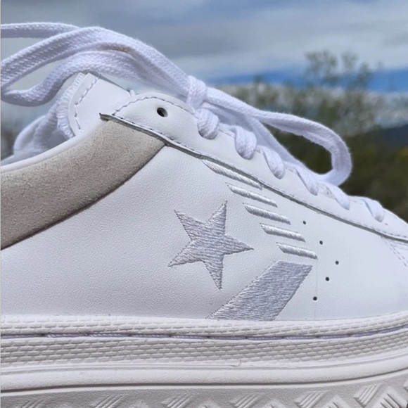New Platform Pro Leather x2 OX ⭐️ One Star ⭐️ Converse Sneakers - Picture 3 of 16